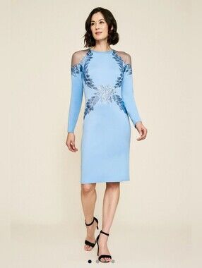 Tadashi Navy Blue Dress